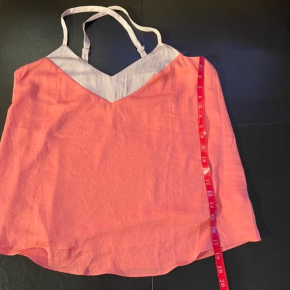 Coral Metaphor Double Layer Camisole - size L - Picture 9 of 9